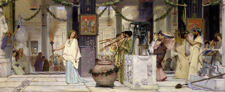 Alma-Tadema, Sir Lawrence The Vintage Festival (mk23)